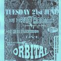 Orbital live at Herbal Tea Party in Manchester on 21 June 1994 Glastonbury warm up