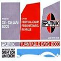 Claus Bachor @ Sputnik Turntable Days 2003 - Festival-Camp Preissnitzinsel Halle - 06.06.2003