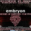 Razor Edge @ Embryon: History Of Hardcore - Year Five (15.12.2006)