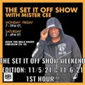 SET IT OFF SHOW WEEKEND EDITION ROCK THE BELLS RADIO SIRIUS XM 11/5/21 & 11/6/21 1ST HOUR