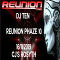 DJ TEN  LIVE AT REUNIUON PHAZE 10 CJ'S ROSYTH 16/11/2019