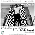 4 To The Floor #270 with Aztec Table Sound (13/01/2021)