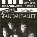 especial SPANDAUT BALLET-  cara-A-1985-HH-GRANOLLERS