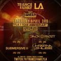 Christina Ashlee - TranceFamilyLA 1 Year Twitch Anniversary Stream (3-April-2021)