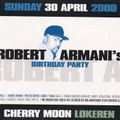 Ghost & Youri - Live @ Robert Armani B-Days Party , Cherry Moon, Lokeren 30-04-2000