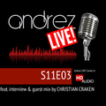Andrez LIVE! S11E03 on 22.09.2017 Guest: Christian Craken