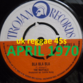 APRIL 1970: Reggae on UK 45s