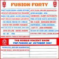 ROBBIE VINCENT SHOW  FUSION 40 FOR OCTOBER 1983