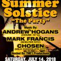 Mark Francis Live Summer Solstice Party 14.7.2018