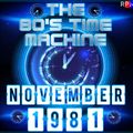 THE 80'S TIME MACHINE - NOVEMBER 1981