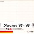 Discoteca '85 - '86
