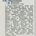 Slágermúzeum. Szerkesztő: Herskovits Iván. 1986.12.29. Petőfi rádió. 13.05-13.45.