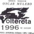 OSCAR MULERO - Live @ Voltereta Club, Alcorcon - Madrid (1996) Cassette INEDITO : Riped; Rafa Vargas