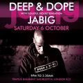 DJ JaBig Live in London, UK on Saturday, October 6th 2018 (Preview DJ set)