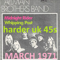 MARCH 1971 harder UK 45s