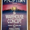 Ellis Dee @ Perception - The Warehouse Concept - 15.2.91