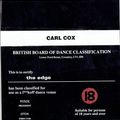 The Edge - Certificate 18 Series - Carl Cox - Live From The Edge, Coventry - December 1992