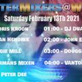 Mastersatwork Radio 13-02-2021 DJ SwaeterXL & DJ DUANE from the netherlands part 197