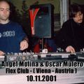 OSCAR MULERO & ANGEL MOLINA - Live @ Flex Club, Viena - Austria (10.11.2001)