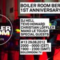 Christian Löffler @ Boiler Room Berlin 1st Anniversary, Germany 2012-08-29