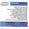 Session 26-Songs For The Beach-DJ Don Bishop 11/2002