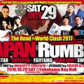 Japan Rumble@Yokohama Bay Hall,Yokohama Japan 29.10.2016