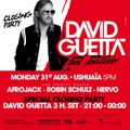 David Guetta @ Ushuaia Ibiza (Pool Position Closing, 31-08-15)