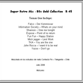 Super retro mix 80's Gold Collection By Mickymix (2006)