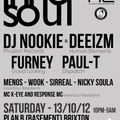 Nookie & Deeizm Live @ innerSoul 13/10/12