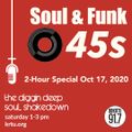 Diggin Deep Soul Shakedown October 15, 2020 Funk & Soul 45s Hour 1