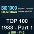 1988 Top 100 Part 1 SiriusXM Big 1000 Countdown