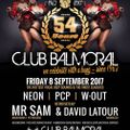 dj W-Out @ 54 Years Balmoral 08-09-2017 