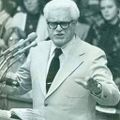 Dr. J. Harold Smith preaching at Tennessee Temple/Highland Park Baptist in 1975.