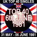 UK TOP 40: 31 MAY - 06 JUNE 1981