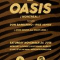 Oasis @ Mercury Lounge with Don Barbarino & Rise Ashen