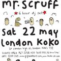 Mr Scruff live DJ mix from Koko, London, Saturday 22nd May 2010