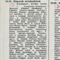 Slágerek mindenkinek. Szerkesztő: Divéky István. 1984.05.05. Petőfi rádió. 16.35-17.30.