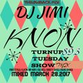 TURNUP TUES SHOW-MIX (DJ JIMI) MARCH 28.2017 FREESTYLE-OLDIES-DANCE!