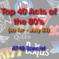 Top 40 Acts of the 80's (So Far -- July 1983)