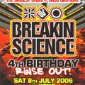 Zinc B2B Friction, SP:MC, Dynamite MC live @ Breakin Science 4th birthday