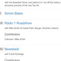 Mike Smith Radio 1 Roadshow Tuesday 7 July 1987 Bangor Co. Down