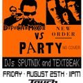 TEXTBEAK - DJ SET DEPECHE MODE VS NEW ORDER PARTY TOUCH CLEVELAND OH AUG 25 2017