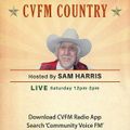 CVFM Country with Sam Harris Sunday 2 August 2020