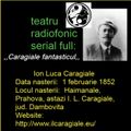 Va ofer Caragiale fantasticul Reg.Constantin Codrescu teatru radiofonic serial