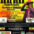 Akae Beka | Blue Lake Casino | Blue Lake, California | November 9, 2016