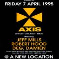 JEFF MILLS @ The Rave Explosion @ PK Studios (Brussel):07-04-1995