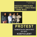 Kulturizacija 24. 3. 2023. - Prosvjed samostalnih umjetnika + Sanja Pribić i Tihana Mikša