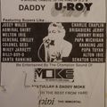 Gemini Hi Fi v Papa Moke @ The Super Star Athletics Club White Plains Road Bronx NY 22.3.1985