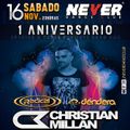 Christian Millan @ Never Dance Club (1er Aniversario, Alcala de Henares, 16-11-19)