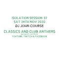 DJ John Course - Live webcast - week 37 Sat 28th Nov 2020